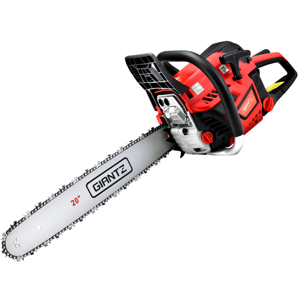 Giantz 52CC 20" Petrol Chainsaw Commercial E-Start Pruning 4.0HP