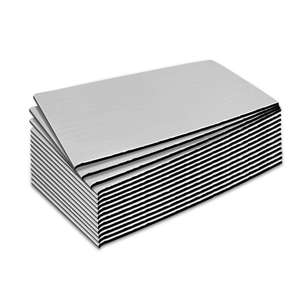 Weisshorn Butyl Car Sound Deadener Mat 32cm x 50cm 12 Pack