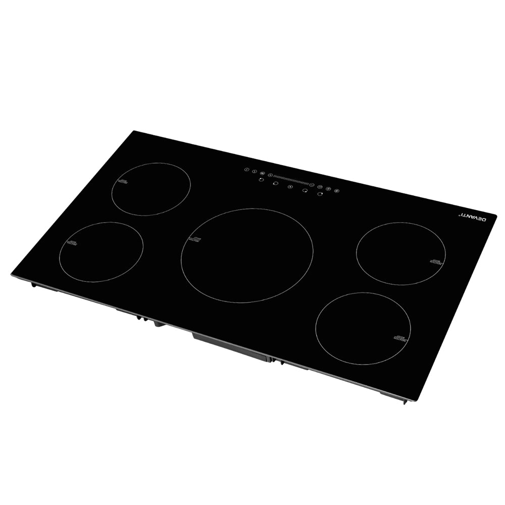 Devanti 90cm Induction Cooktop Electric Black