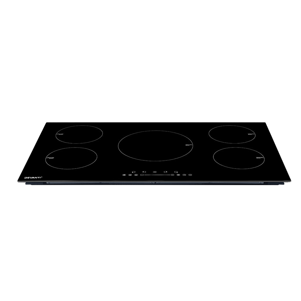Devanti 90cm Induction Cooktop Electric Black