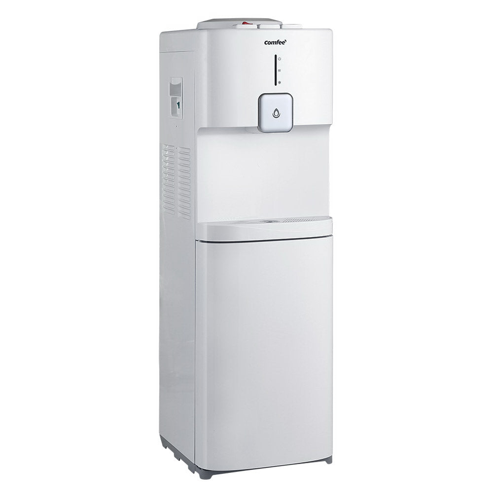 Comfee Hot and Cold Water Dispenser Cooler with Storage Cabinet