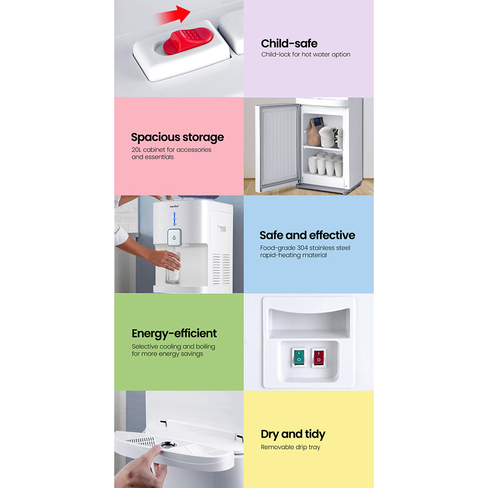 Comfee 15L Water Cooler Dispenser White