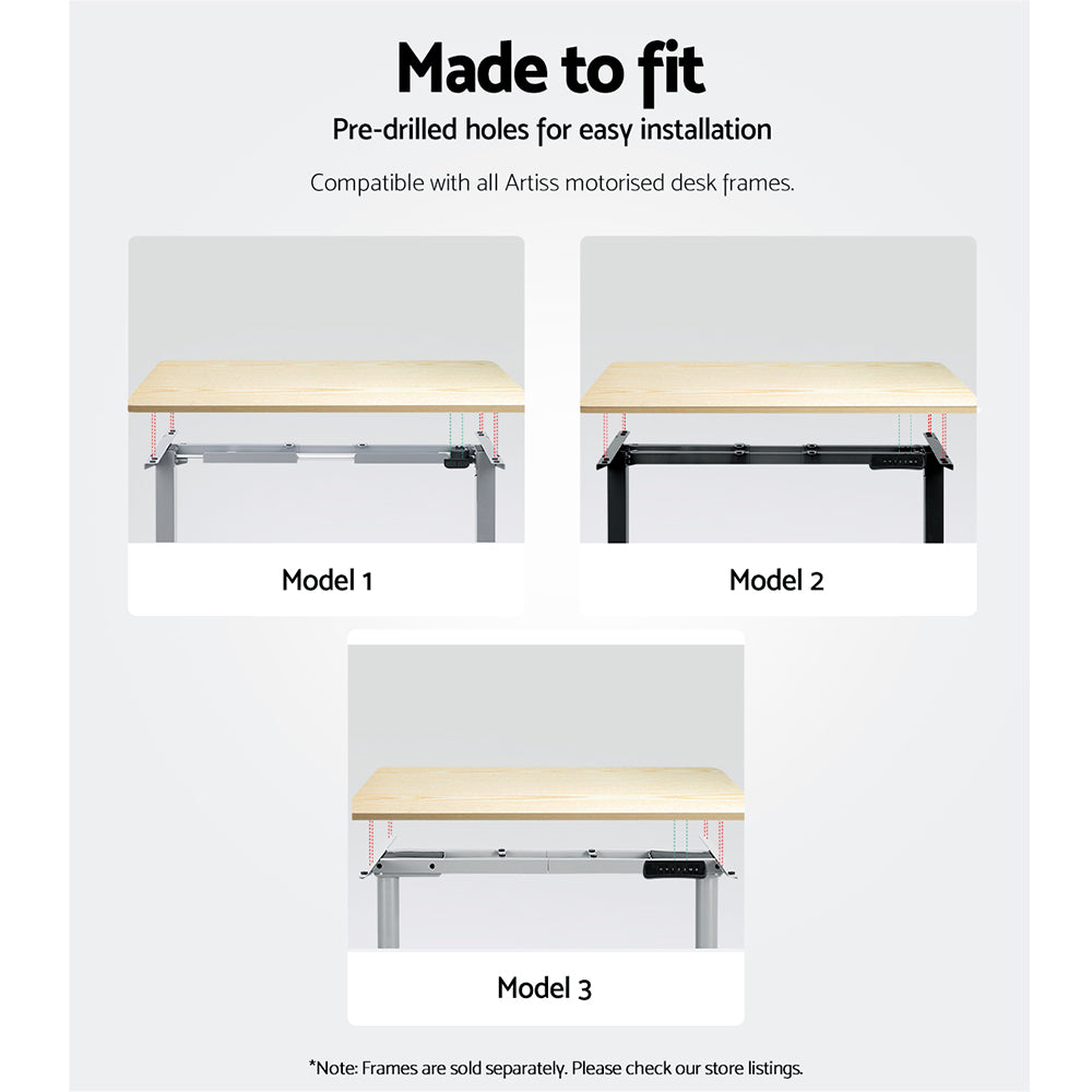 Artiss 120cm Desk Top White Oak