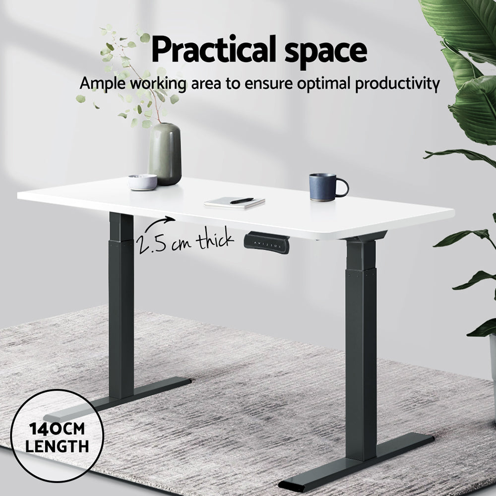 Artiss 140CM Desk Top White Matt Finish