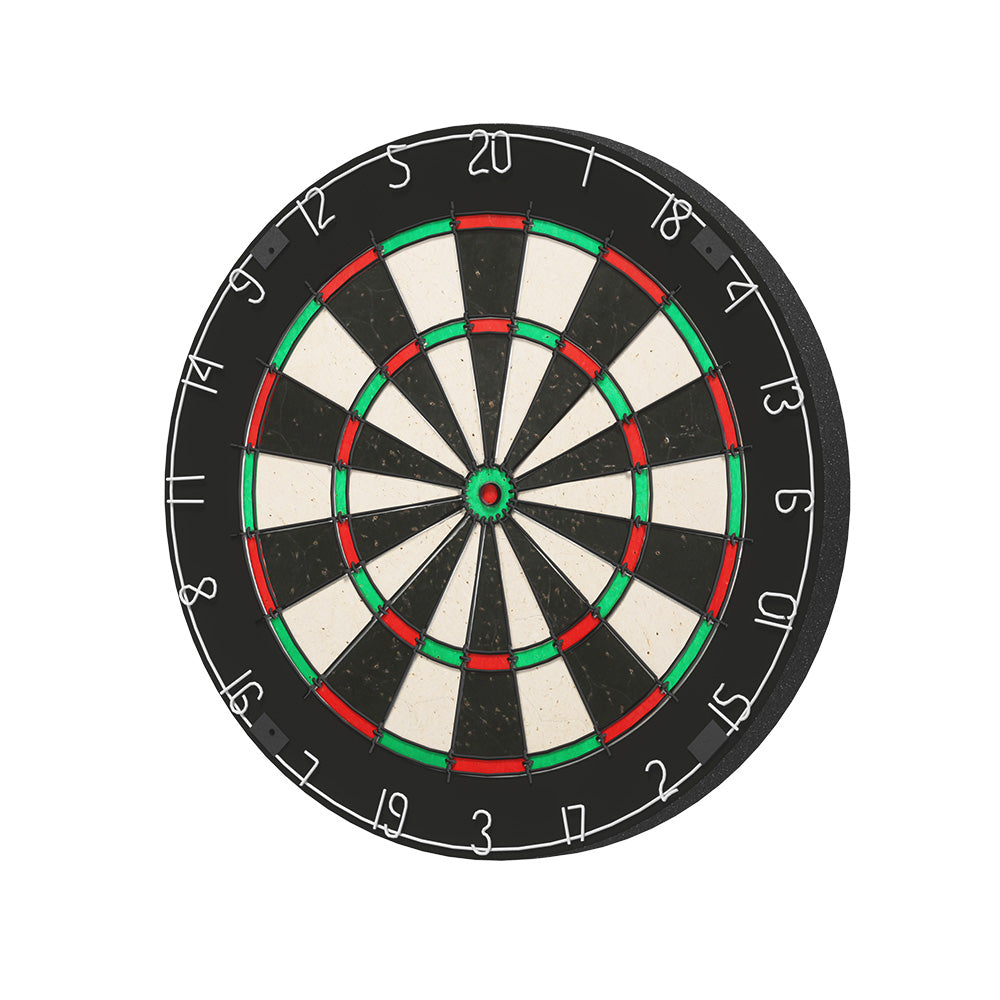 18" Dartboard with 6 Steel Darts for Competition Play
