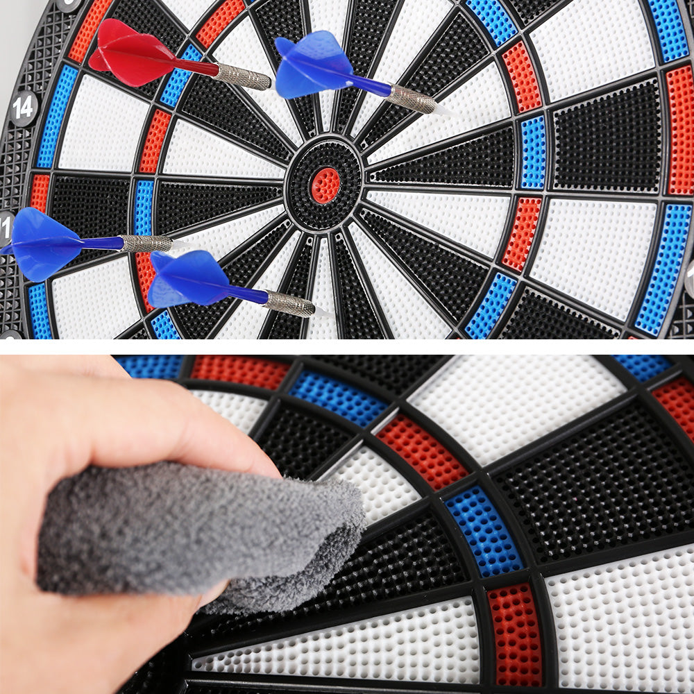 Electronic Dartboard 13.5" Soft Tip Darts 32 Games Scorer