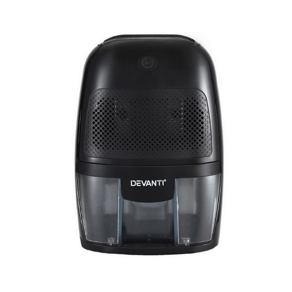 Devanti 600ML Mini Dehumidifier Air Purifier Black
