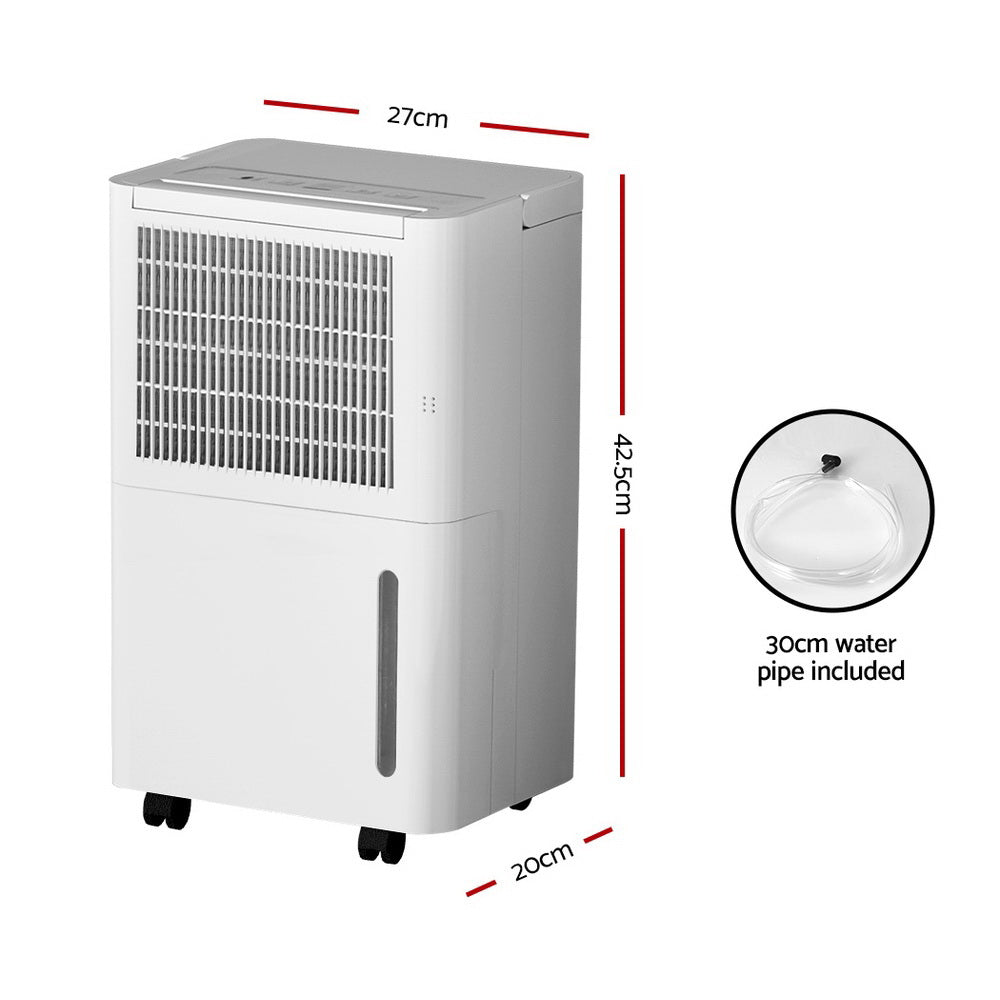 Devanti 12L Dehumidifier Air Purifier White