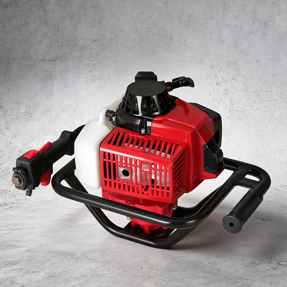 Giantz 63cc Petrol Post Hole Digger Motor Only Red