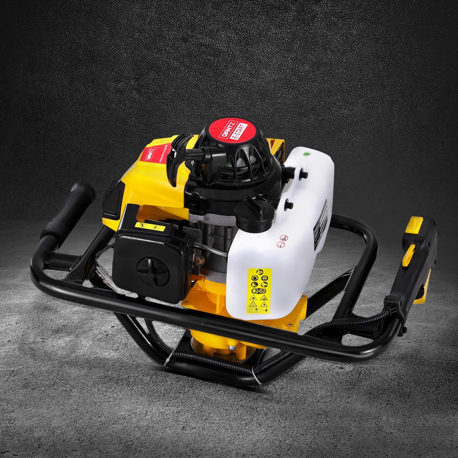 Giantz 82CC Petrol Post Hole Digger Engine Yellow