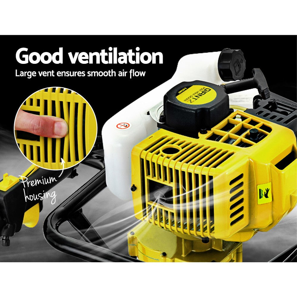 Giantz 92CC Petrol Post Hole Digger Motor Yellow