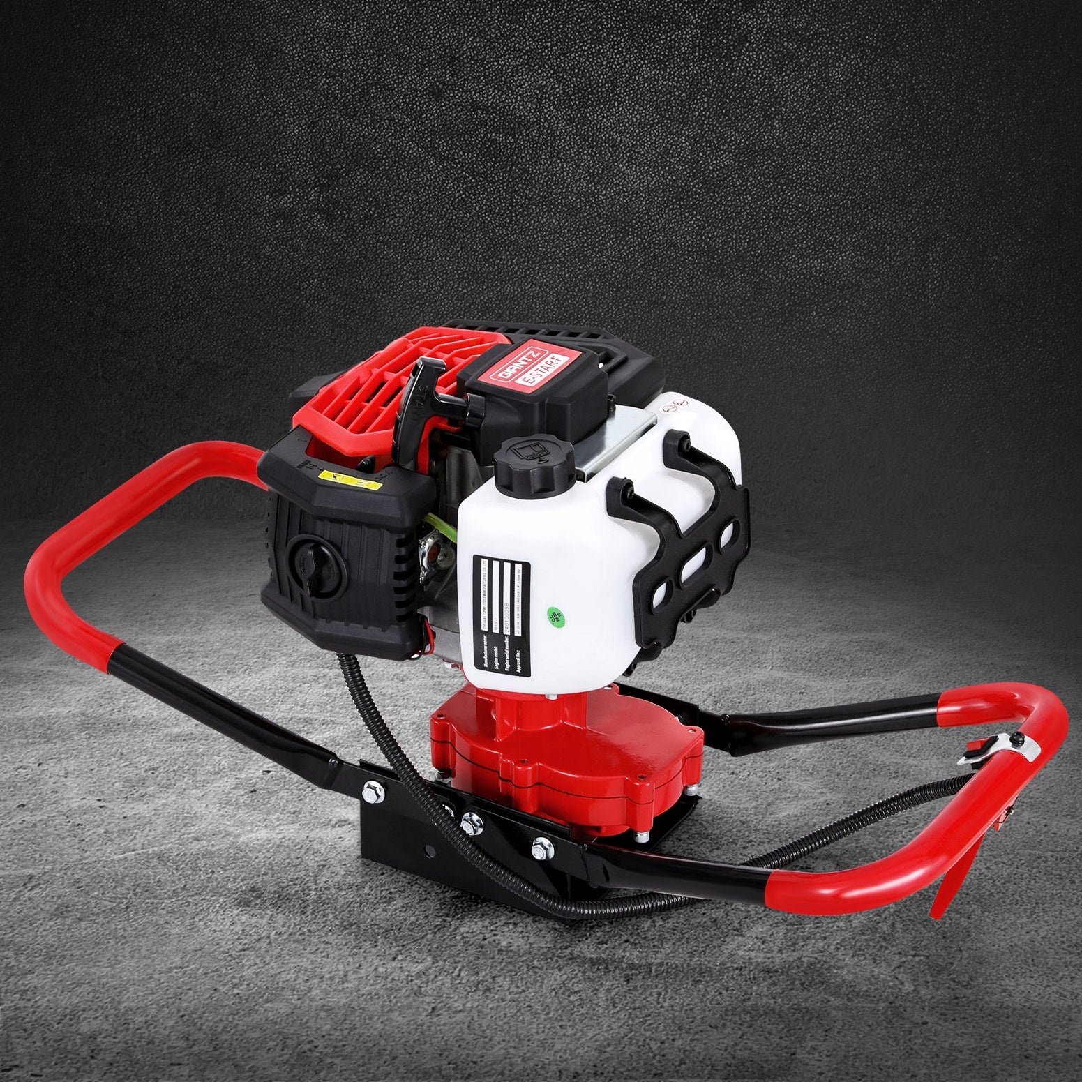 Giantz 65CC Petrol Post Hole Digger Engine Red