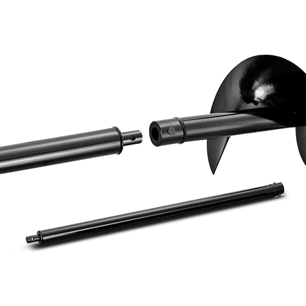 Giantz 66CC Petrol Post Hole Digger Drill with Extension Auger Bits