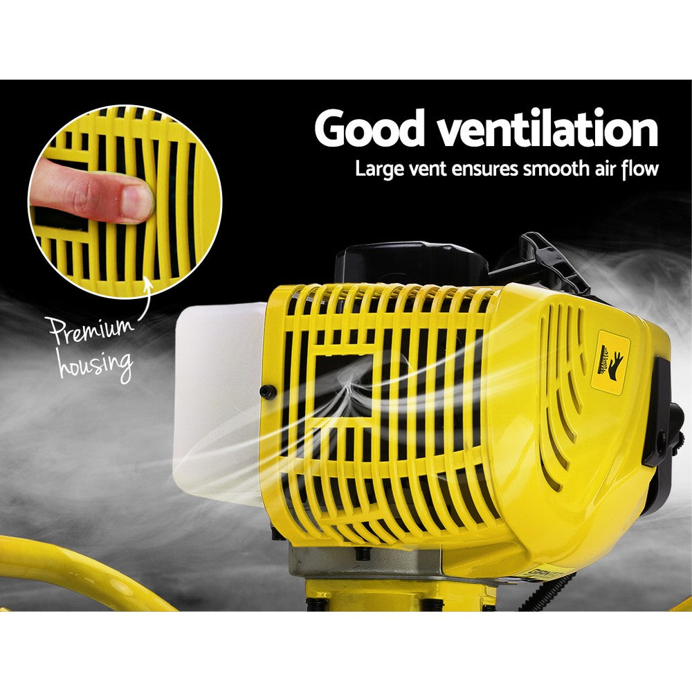 GIANTZ 80CC Petrol Post Hole Digger 300mm Drill Auger Extension