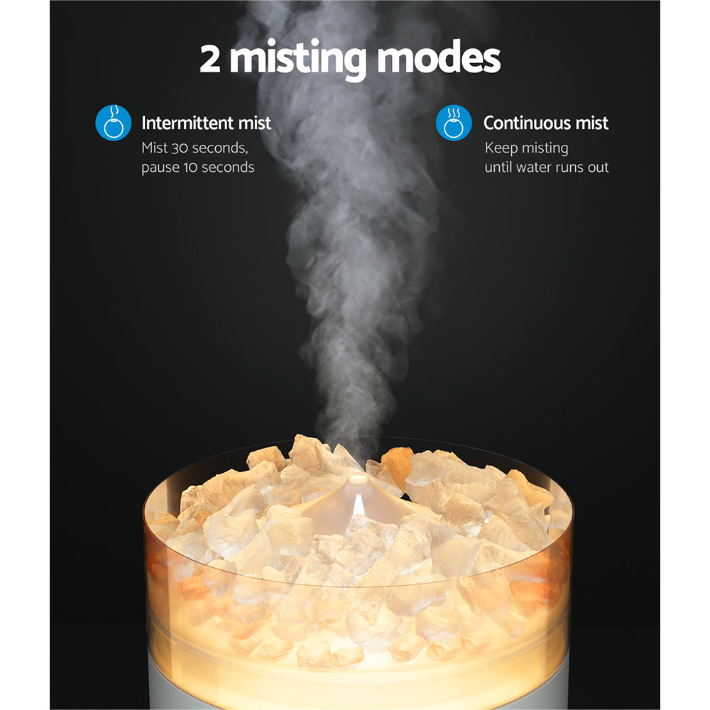 Devanti 220ml Aroma Diffuser Humidifier White