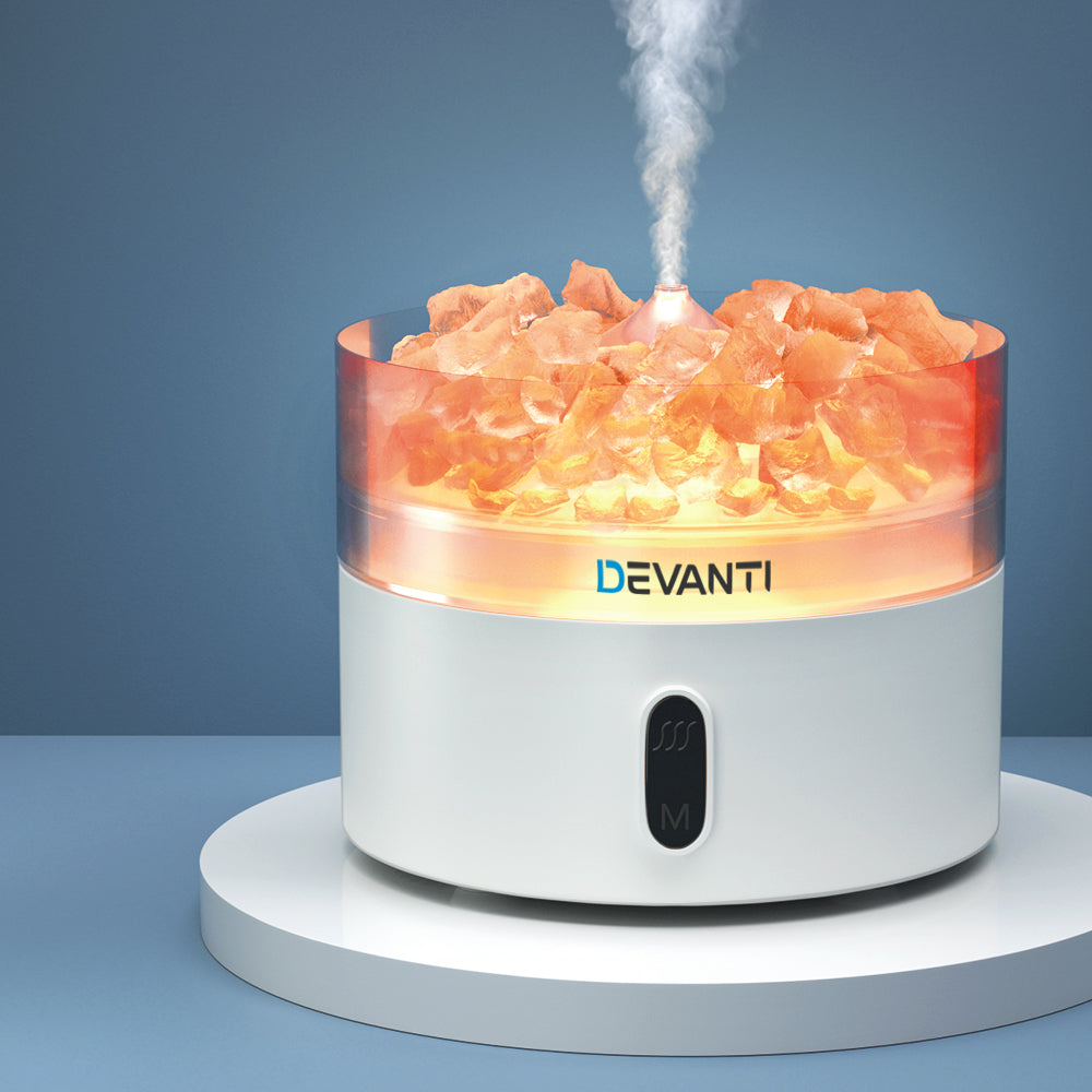 Devanti 220ml Aroma Diffuser Humidifier White
