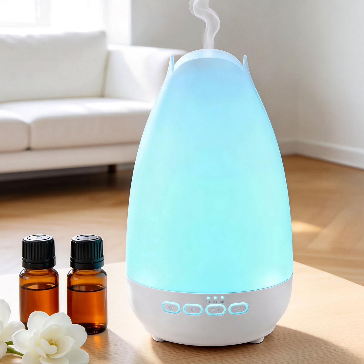 Devanti Ultrasonic Essential Oil Diffuser 300ml Aroma Humidifier