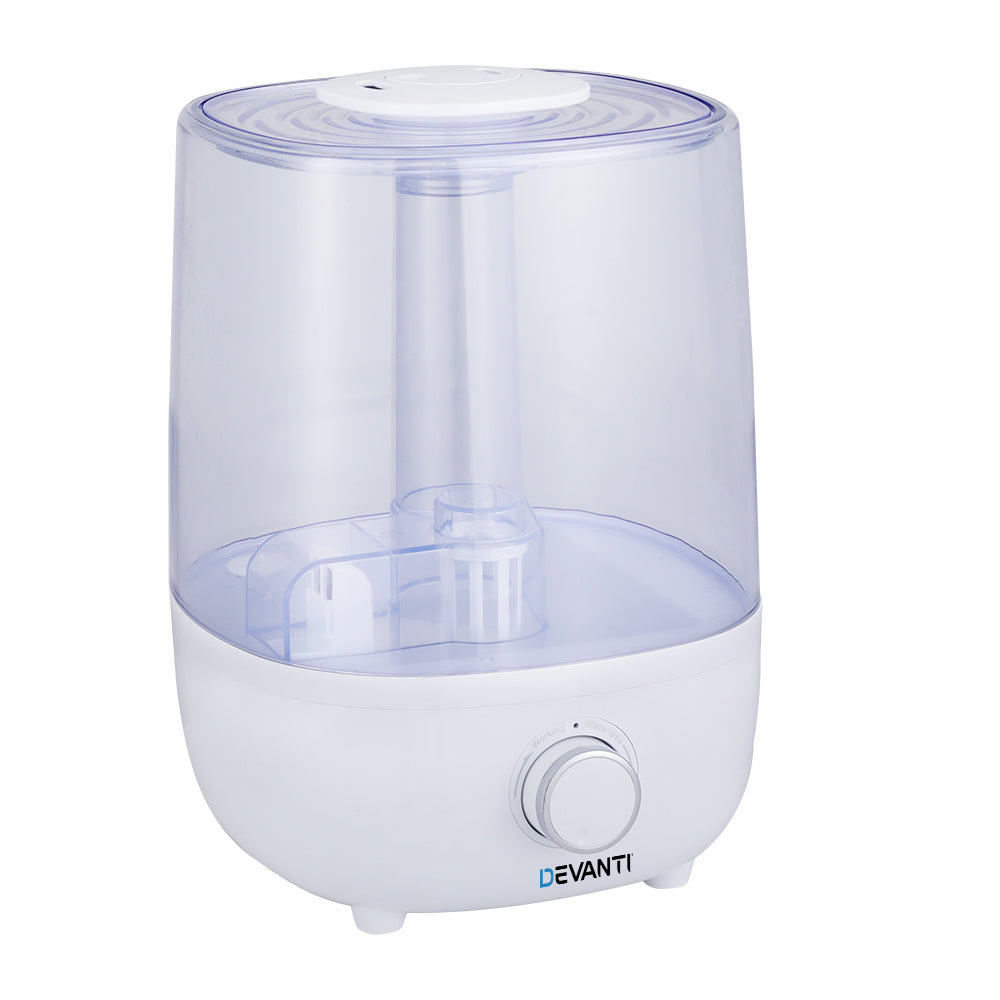 Devanti 4L Aroma Diffuser Humidifier White