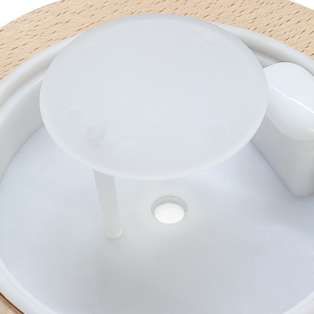 Devanti 200ml Glass Aroma Diffuser Light Wood