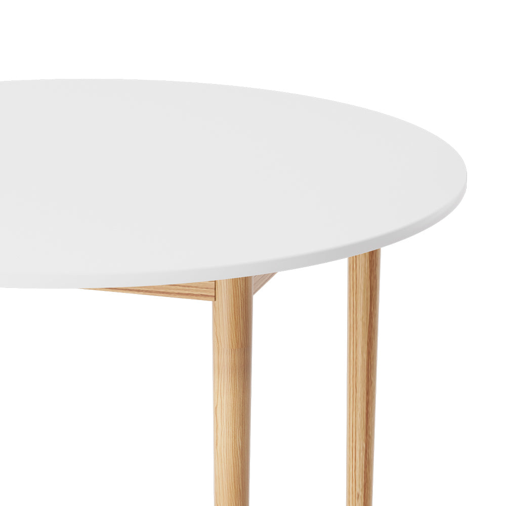 Demi Round Dining Table 108CM White Pine Nordic Style