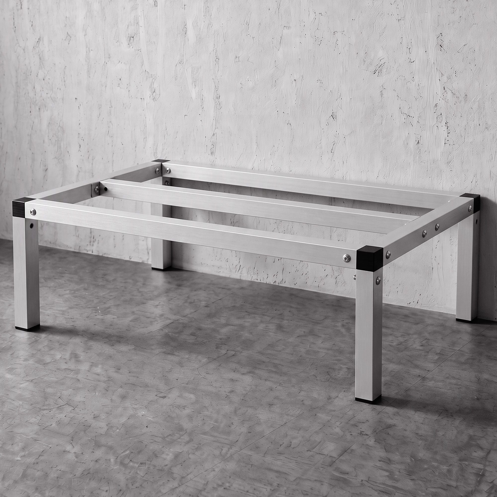 Giantz 61x36cm Aluminum Dunnage Rack Heavy Duty Kitchen Storage Platform