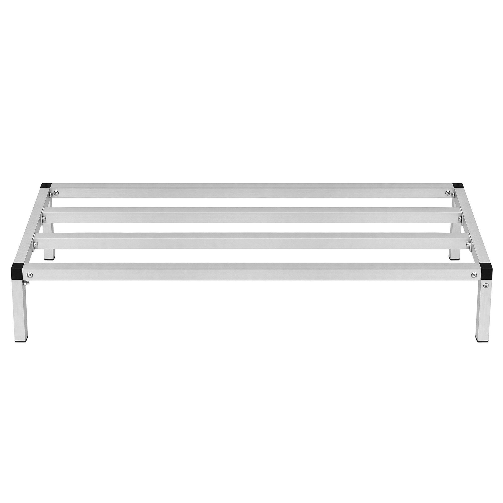 Giantz 122x51cm Aluminum Dunnage Rack Heavy Duty Kitchen Storage Platform