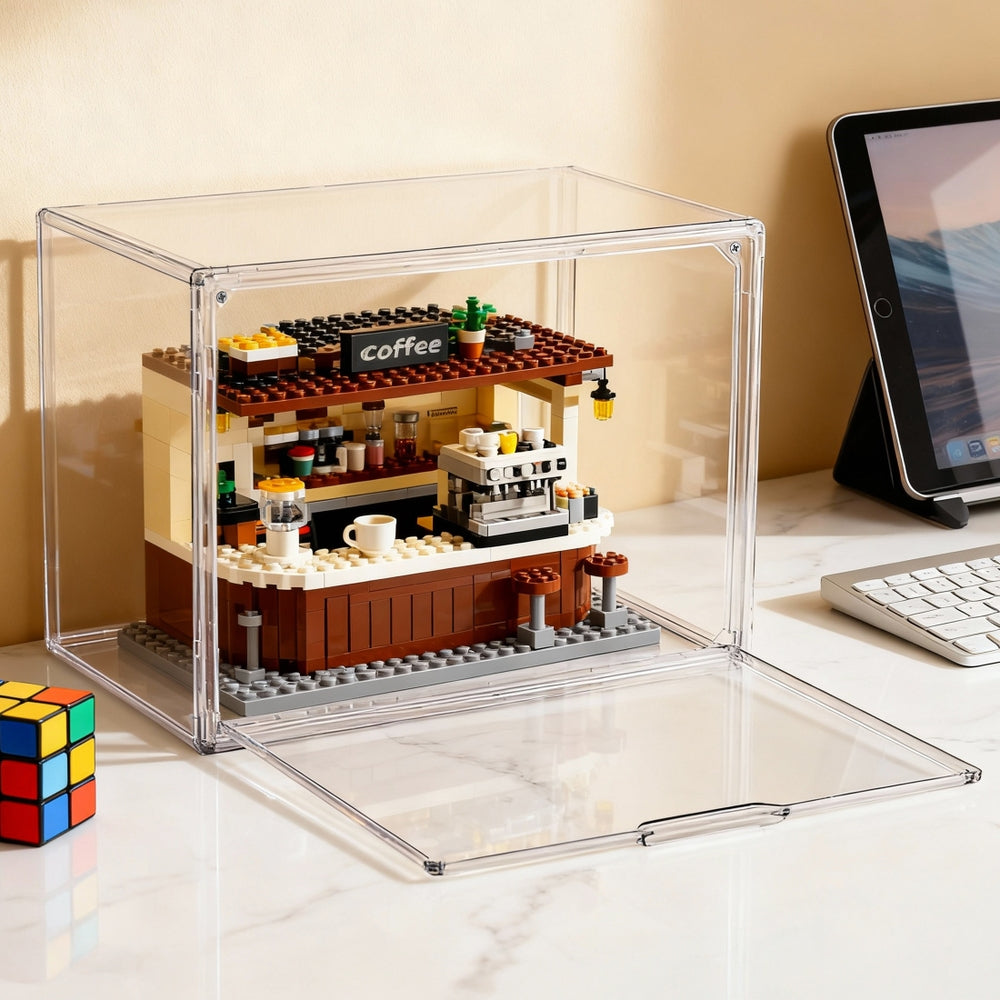 Artiss Clear Acrylic Display Case Dustproof Box 27cm