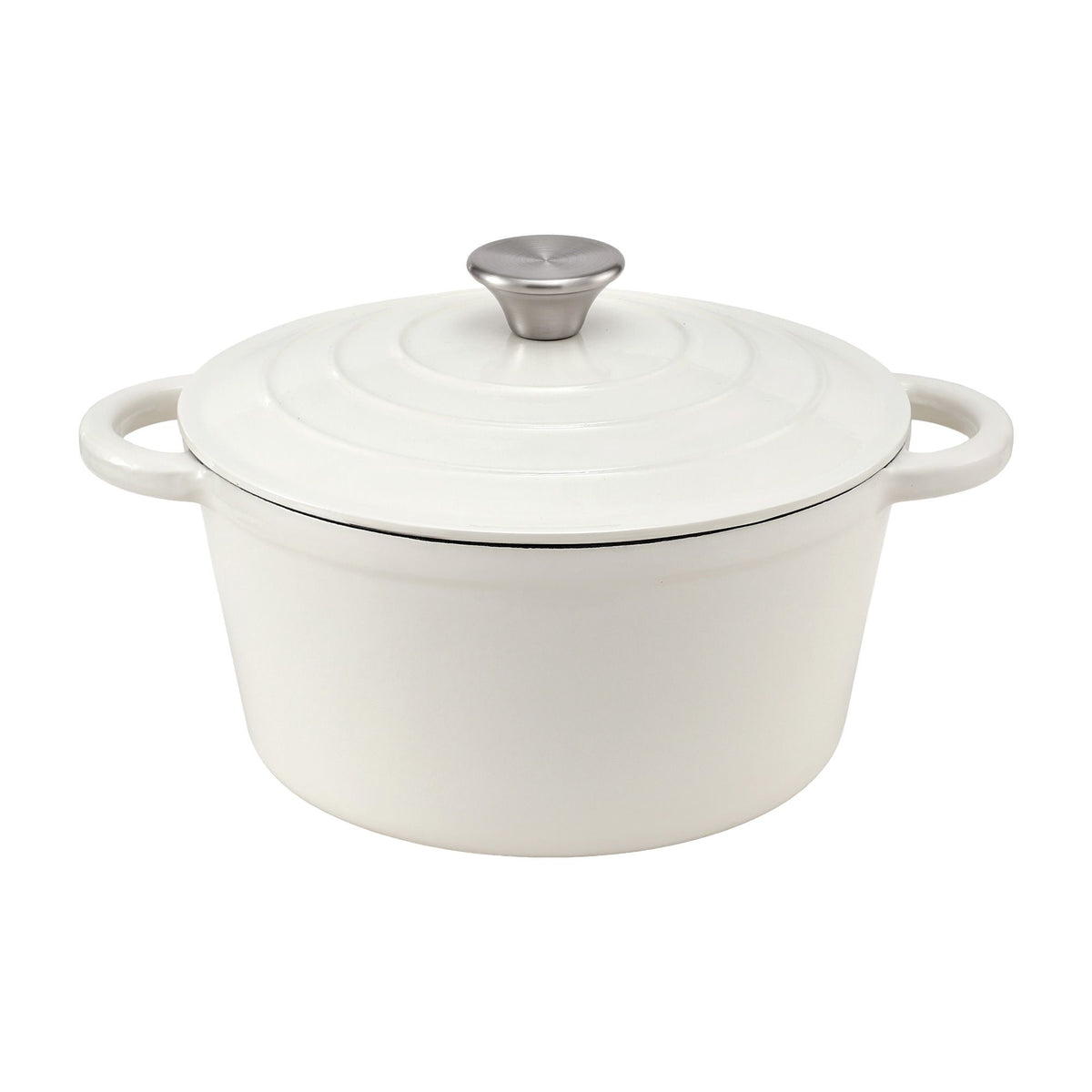 5-Star Chef 3.8L Enameled Cast Iron Dutch Oven with Lid