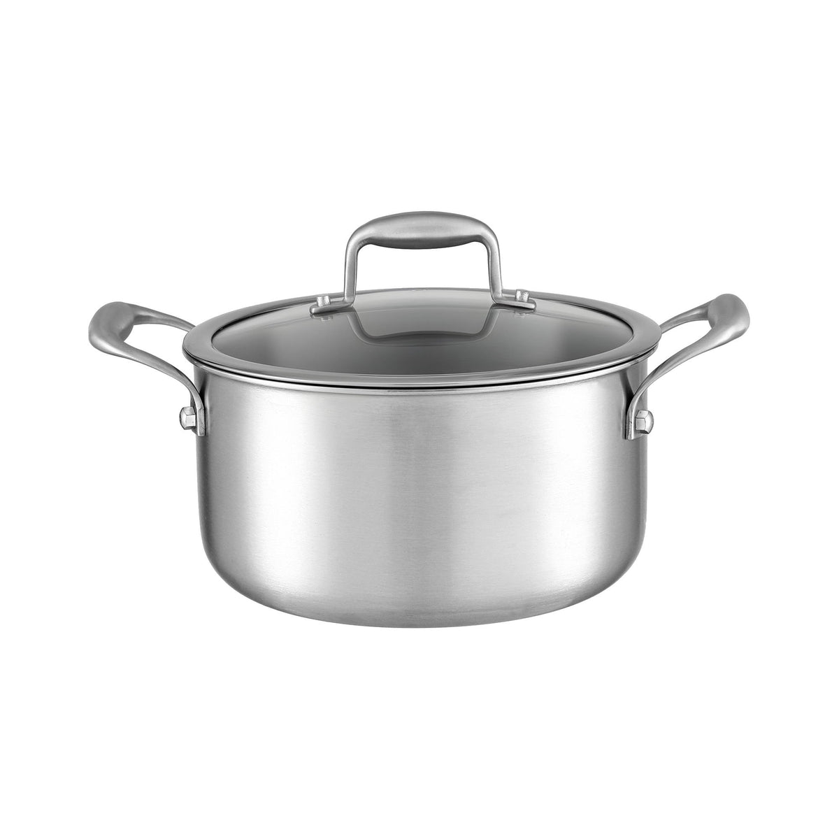 5-Star Chef Stainless Steel Dutch Oven 4.5L 24cm with Lid