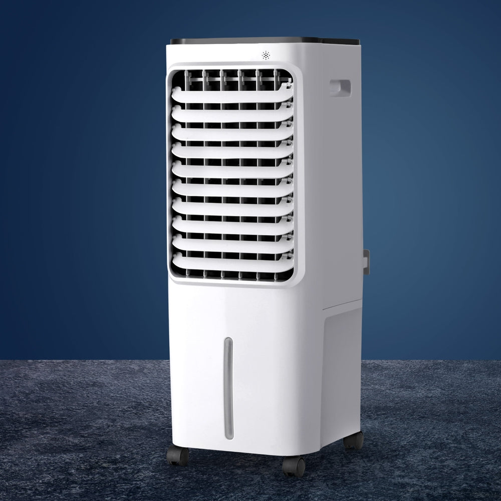 Devanti 12L Evaporative Air Cooler Humidifier Purifier White/Black