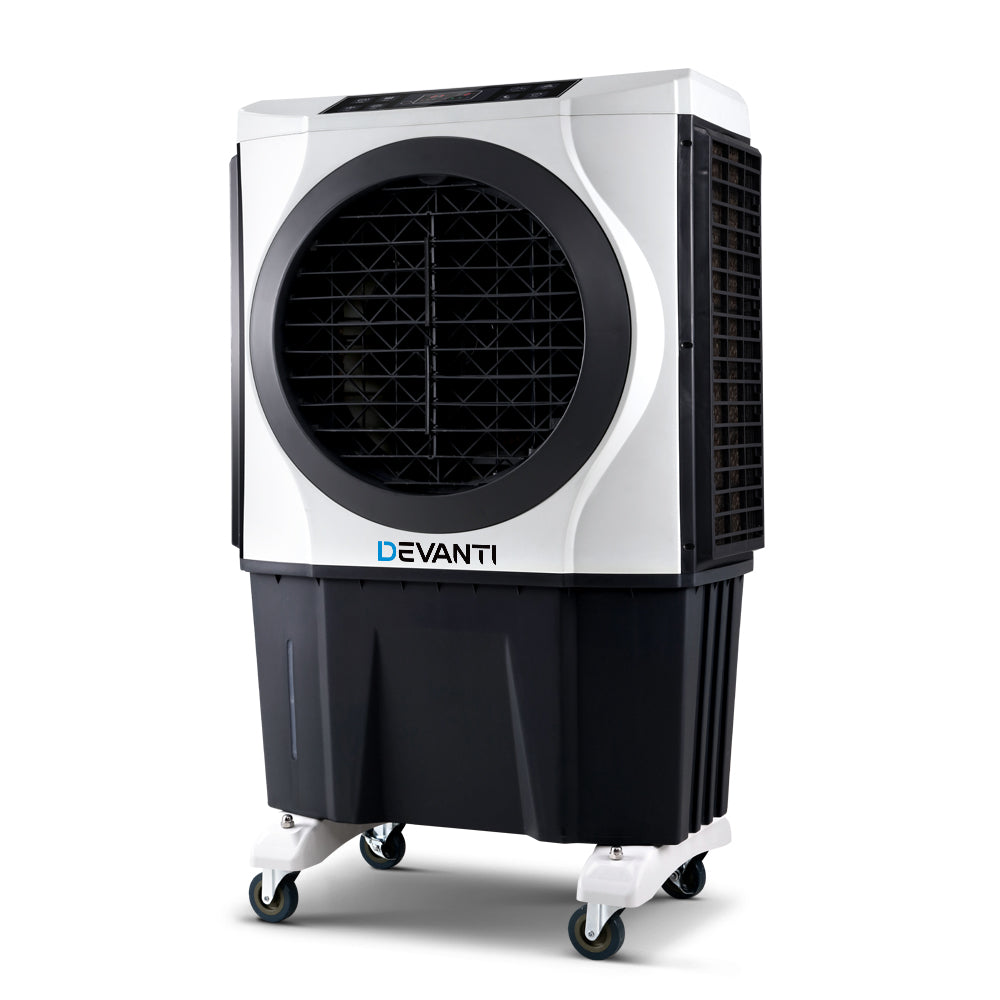 Devanti 60L Evaporative Air Cooler Conditioner Remote Control