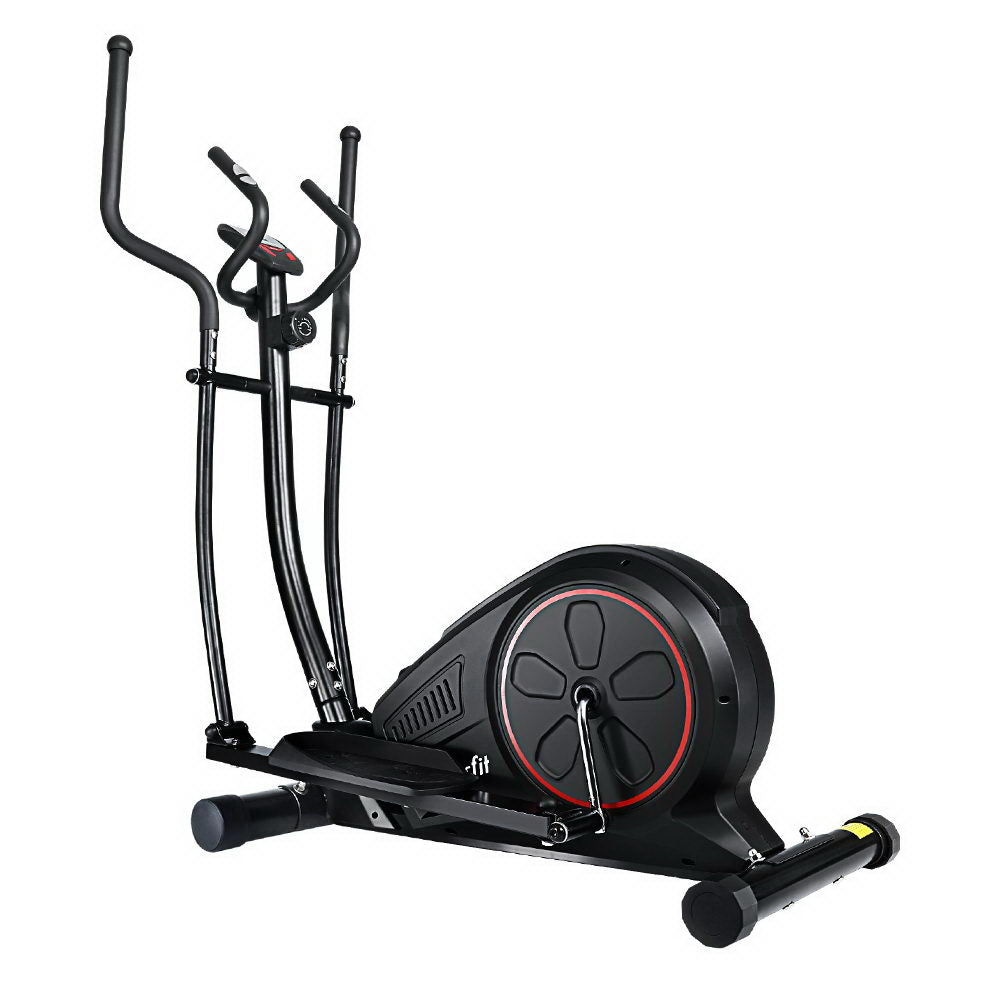 Everfit Elliptical Cross Trainer Exercise Bike LCD Black