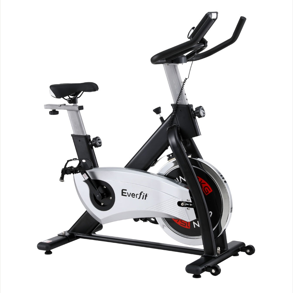 Everfit 15kg Flywheel Spin Bike Home Gym Fitness 120kg Capacity