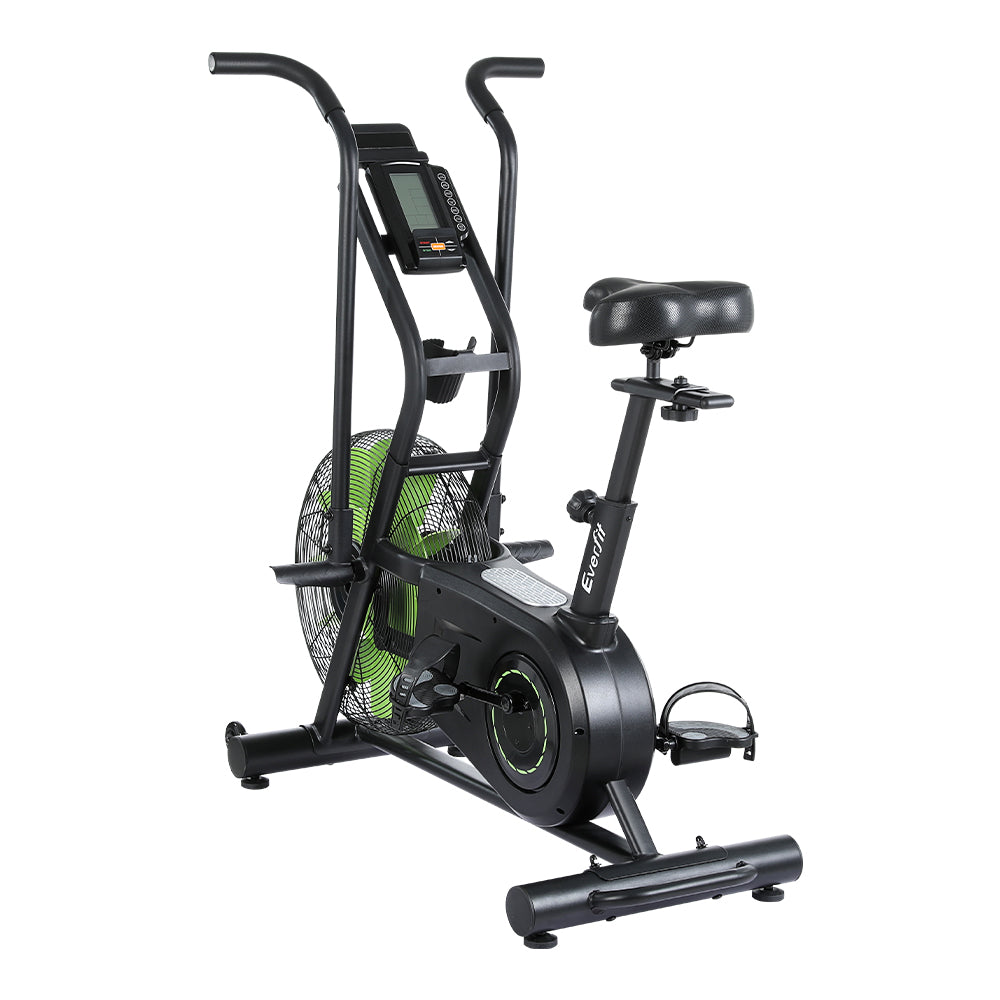 Everfit Dual Action Air Exercise Bike Home Gym Cardio