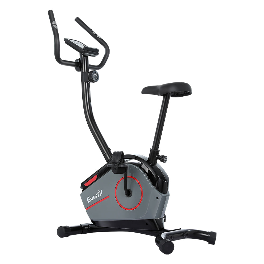 Everfit Upright Exercise Bike 8-Level Magnetic Resistance Home Gym