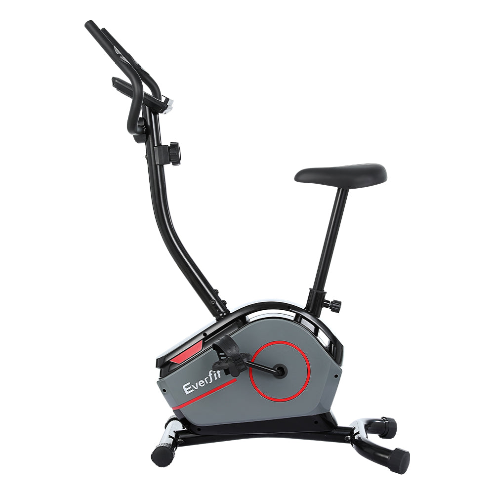 Everfit Upright Exercise Bike 8-Level Magnetic Resistance Home Gym