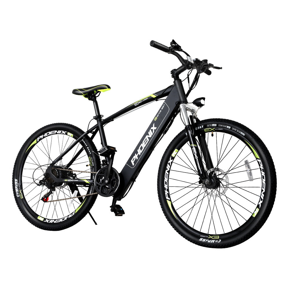 Phoenix 27.5" Electric Mountain Bike Built-in Battery Shimano Gears