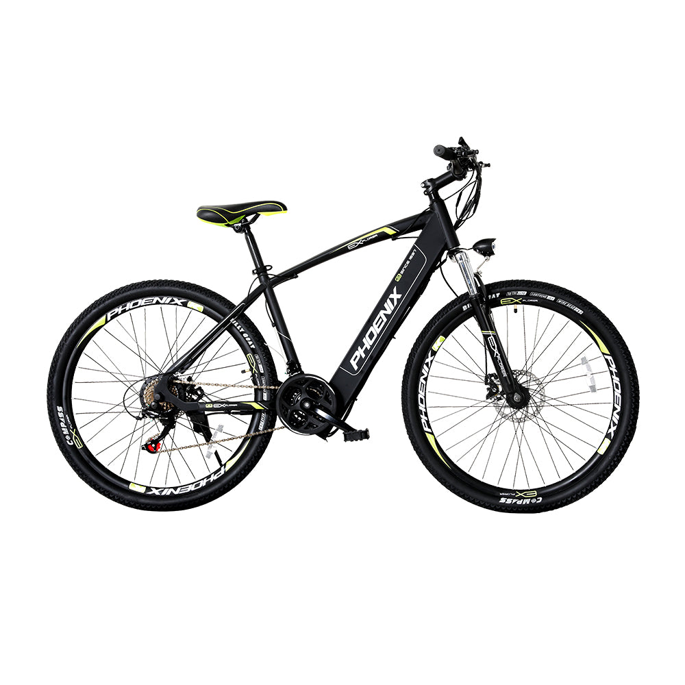 Phoenix 27.5" Electric Mountain Bike Built-in Battery Shimano Gears