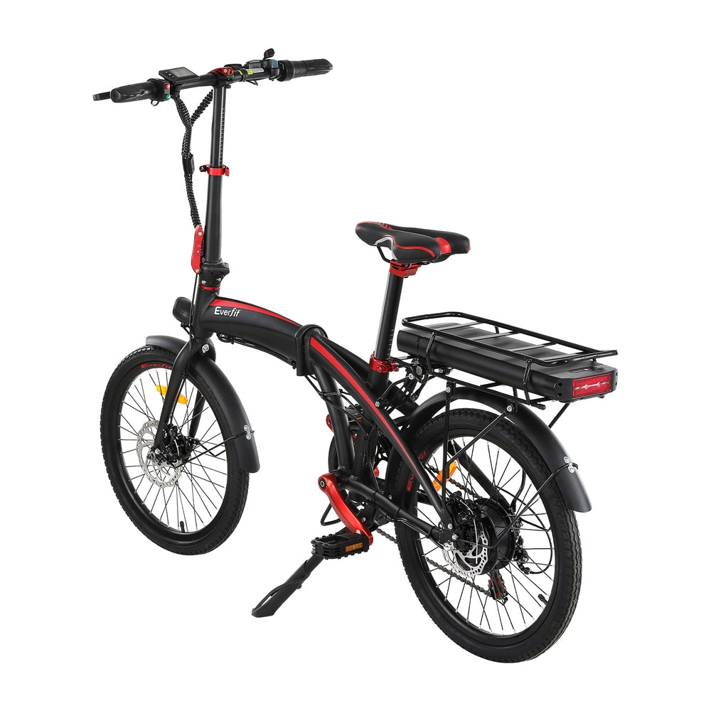 Everfit 20" Folding Electric Bike Urban eBike 250W Rechargeable Battery