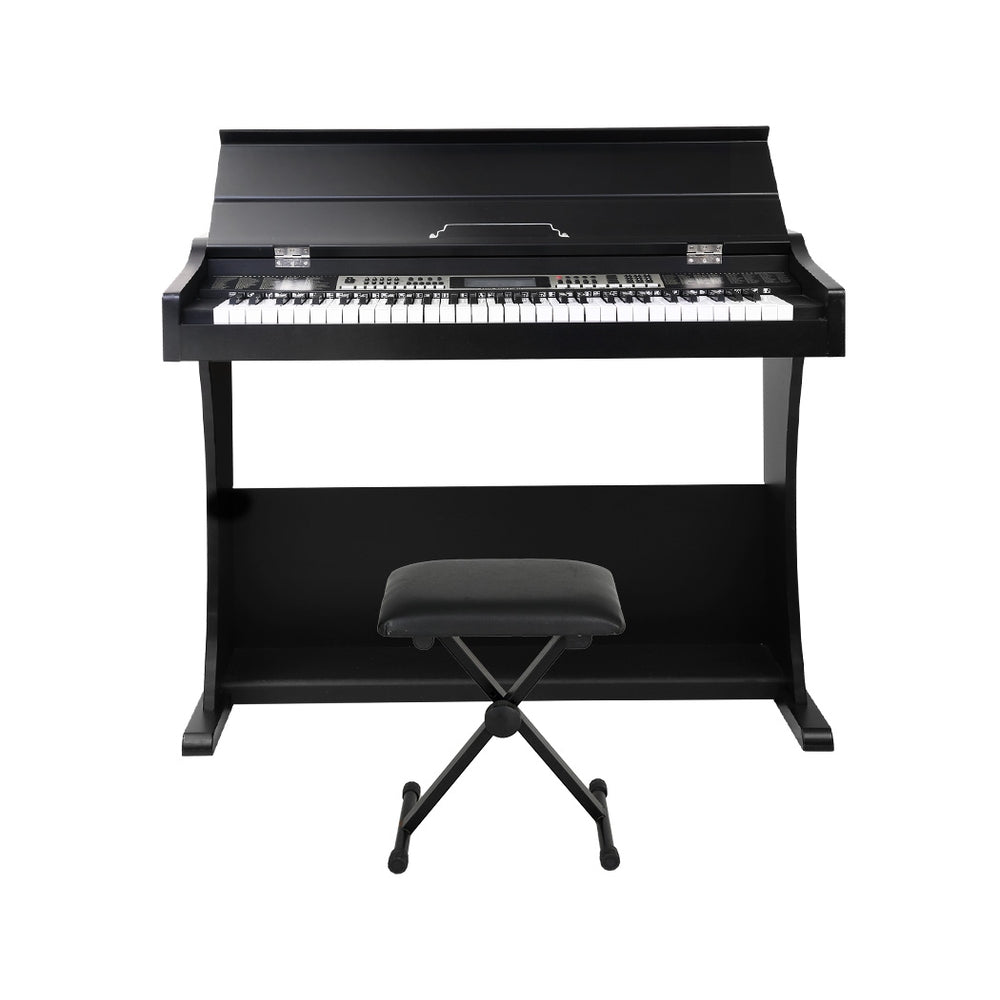 Alpha 61-Key Electronic Piano Keyboard Digital Electric Classical w/ Stand & Stool