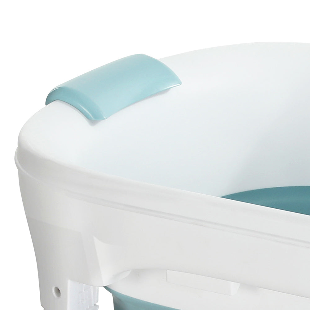 Weisshorn Portable Foldable Bathtub Spa Blue 136x62cm