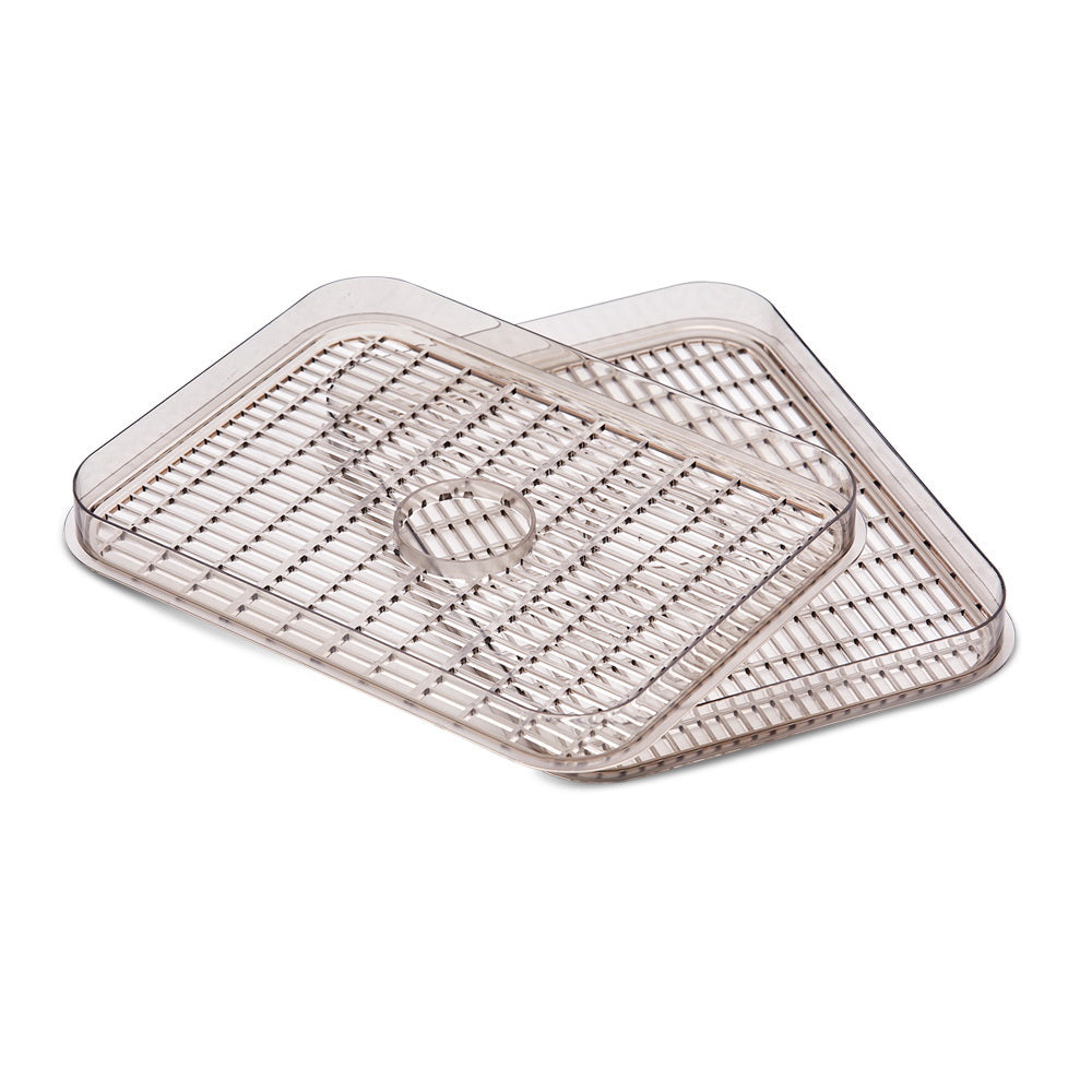 Add-On Food Dehydrator Trays Pack of 2 Transparent
