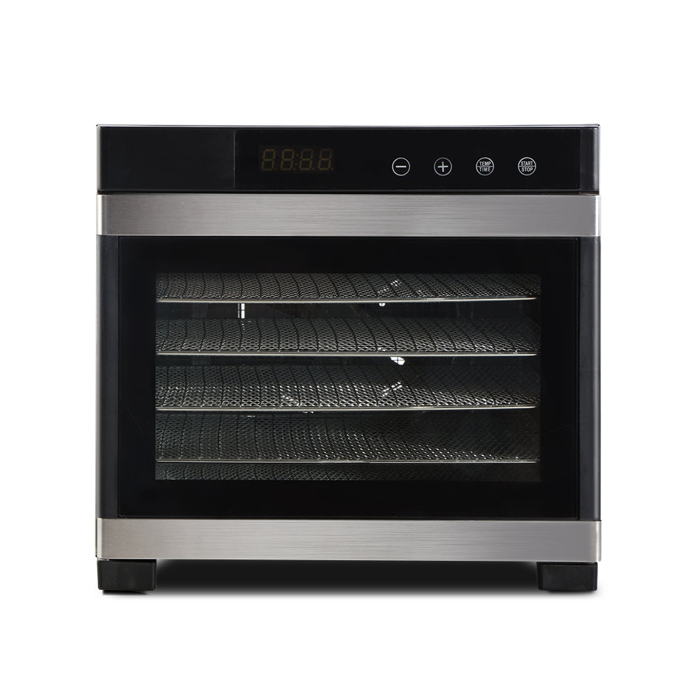 Devanti 6-Tray Food Dehydrator Stainless Steel