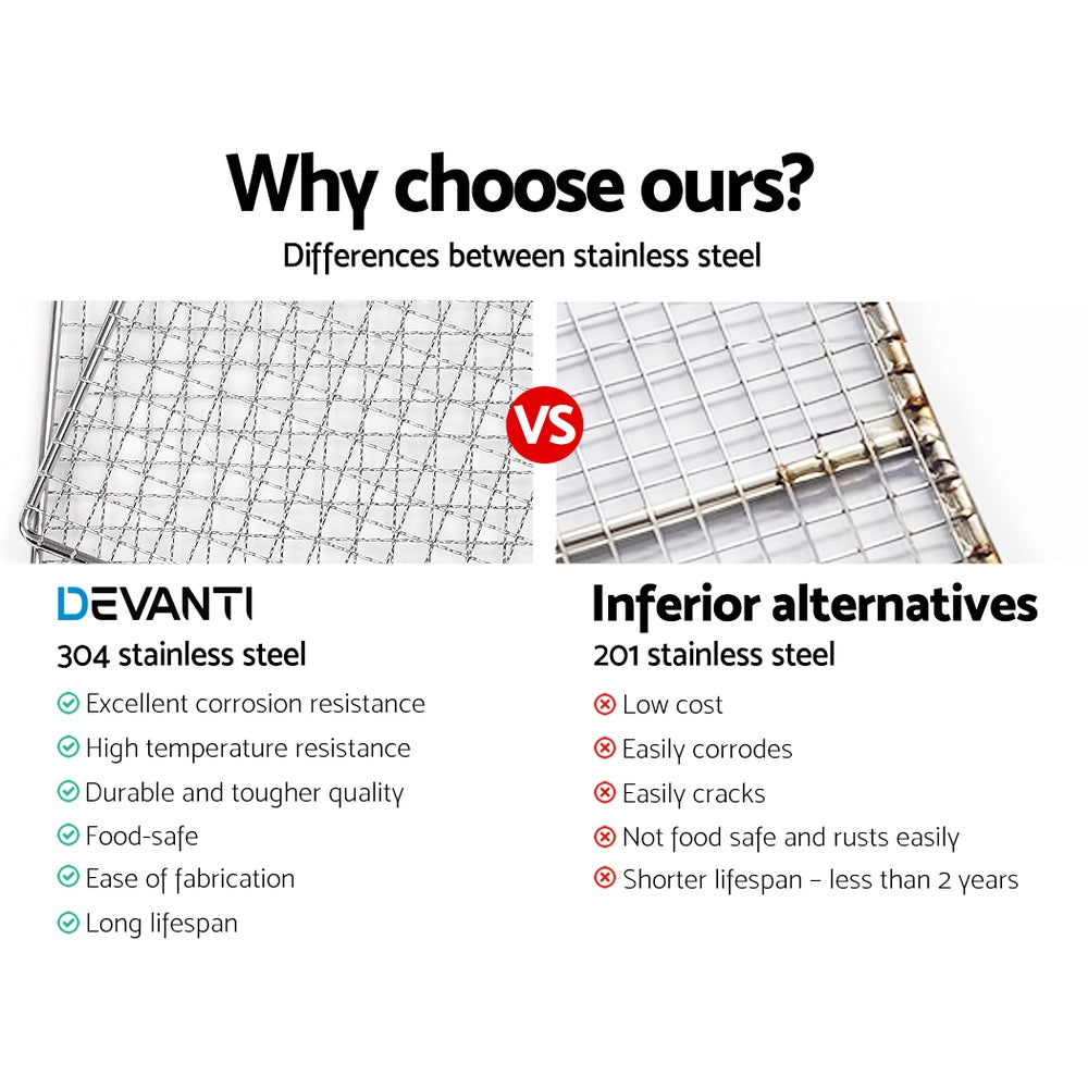 Devanti 6-Tray Food Dehydrator Stainless Steel