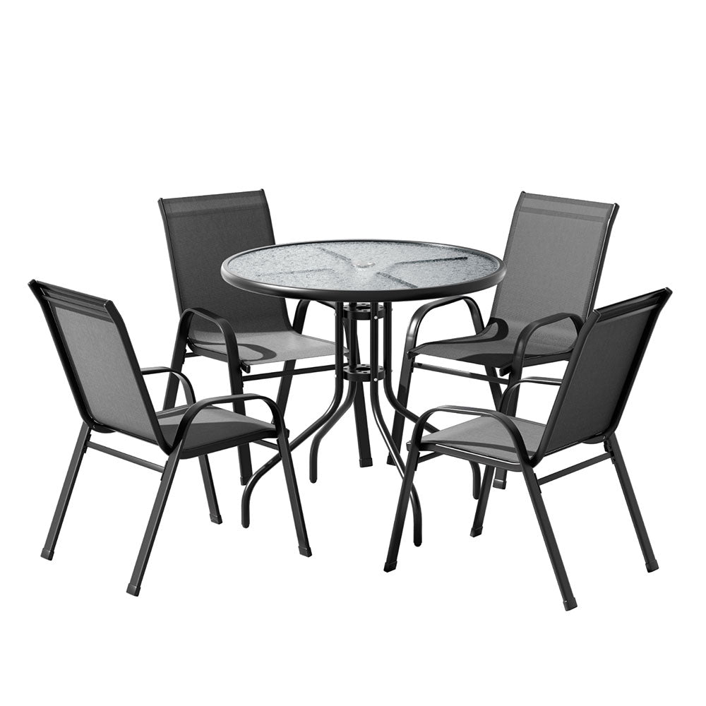 Gardeon Outdoor Dining Set Table and Chairs Bistro Set