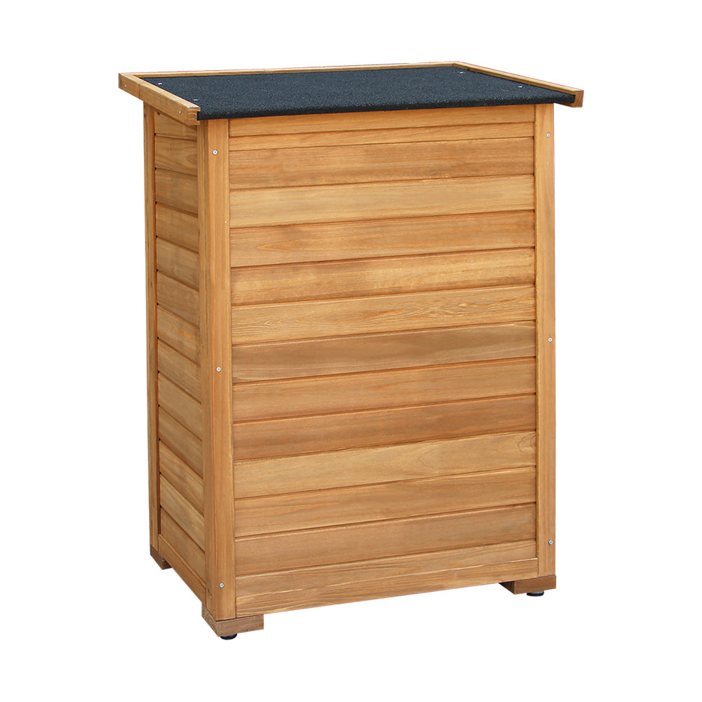 Gardeon Wooden Outdoor Storage Cabinet Adjustable Shelf