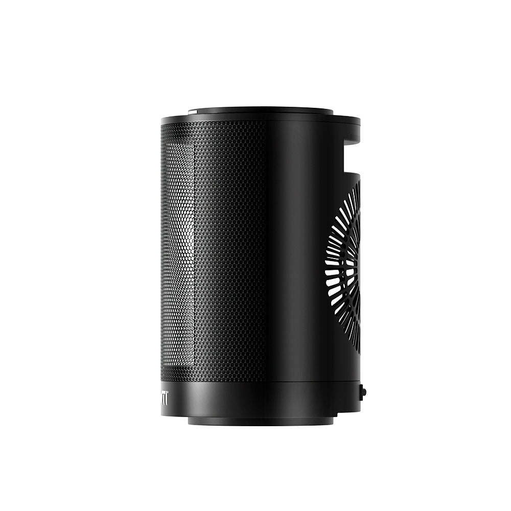 Devanti 1200W Electric Fan Heater Black