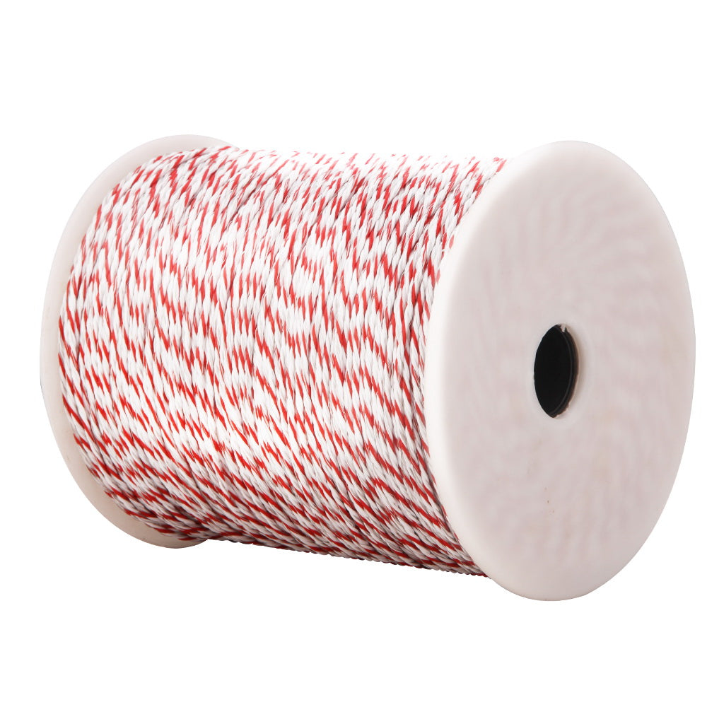Giantz 500M Polytape Electric Fence Red & White