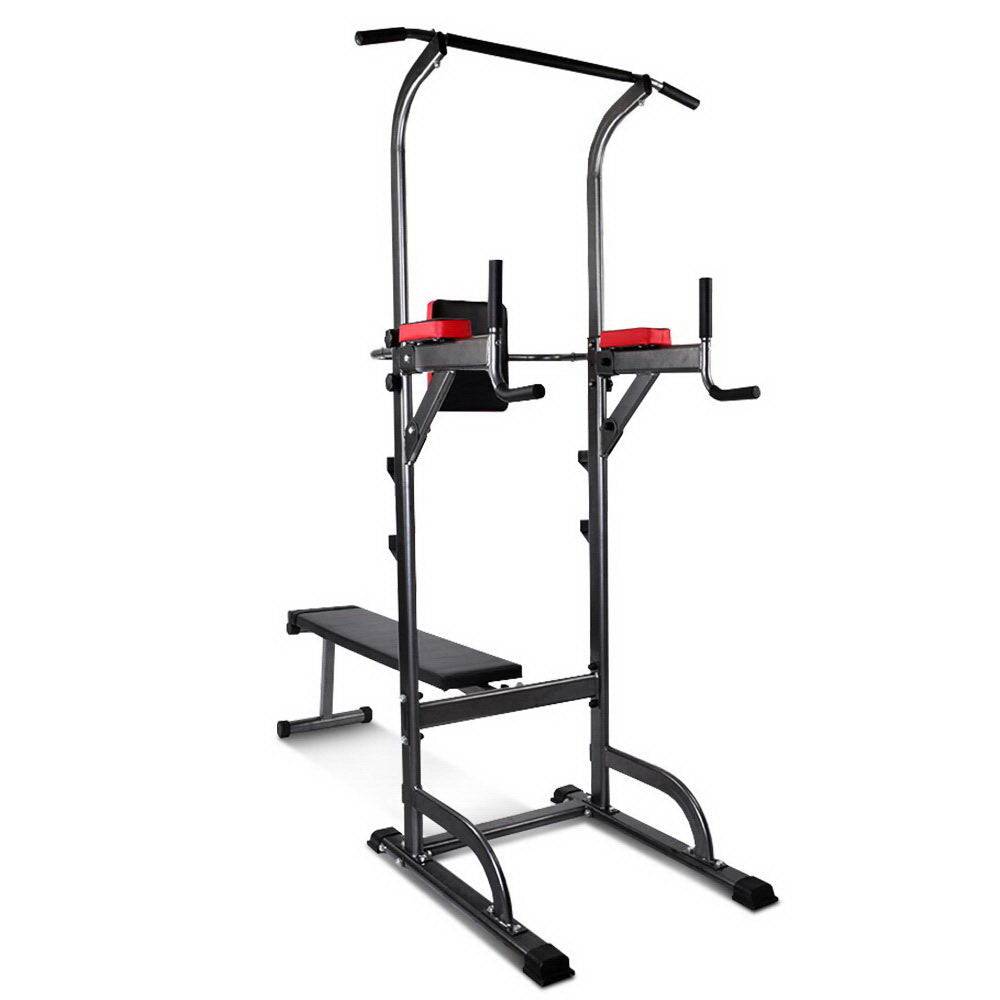 Everfit 380kg Multi-Function Gym Tower Grey
