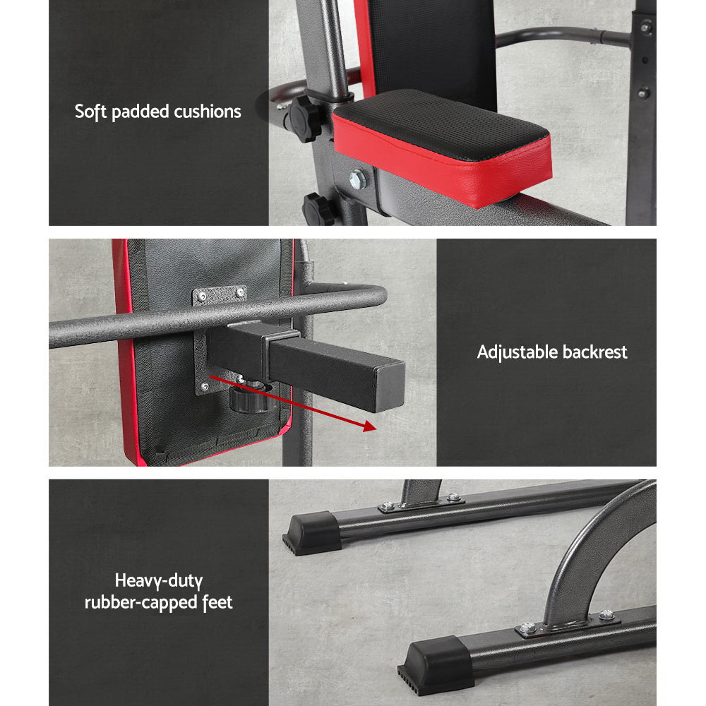Everfit 200kg Multi-Function Power Tower Home Gym